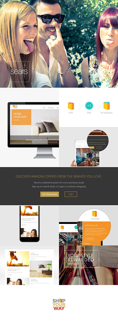 Shop Your Way - Website Creation