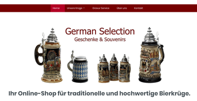 Onlineshop für Bierkrüge - Webanwendung