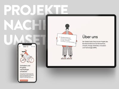 BMK Austria – Global Goals Check - Grafikdesign