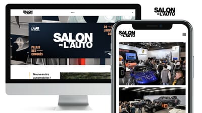 Salon de l'auto de Montréal - Création de site internet