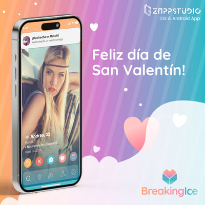 Desarrollo App iOS y Android - Breaking Ice - Application mobile