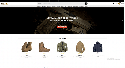 E-commerce Mildot - E-commerce