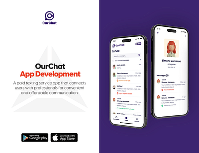 OurChat App Development - Application mobile