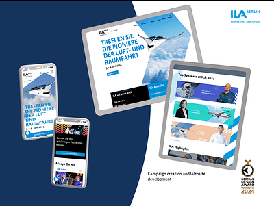 ILA 2024 - Campaign creation and Website - Social Media