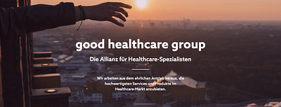 good healthcare group: PR, Content Marketing - Unternehmenskommunikation