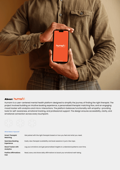 Humann (UI UX Project) by Prospicience Consultancy - Ergonomie (UX/UI)