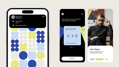 Serenity - Branding and Application - Mobile App