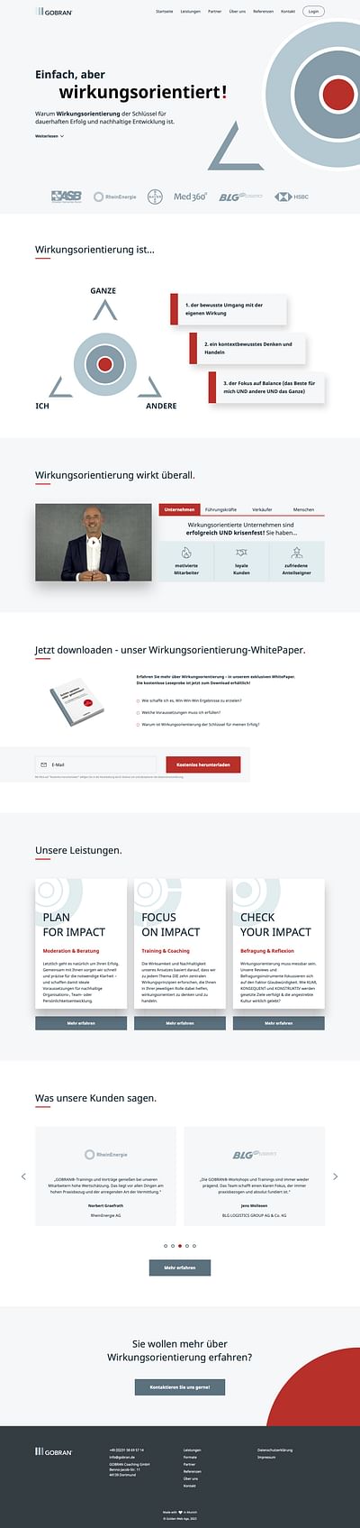 WordPress Webdesign & Konzept - Webanwendung