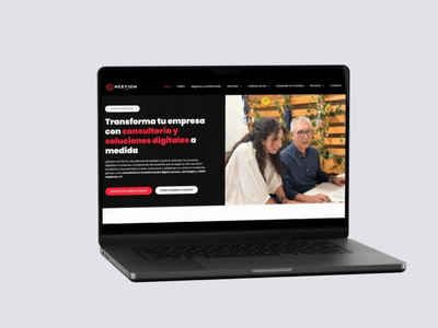 Diseño web Nexvium - Website Creatie