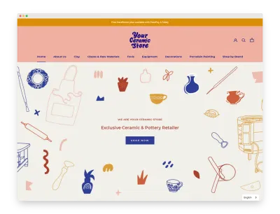 Your Ceramic Store - E-commerce