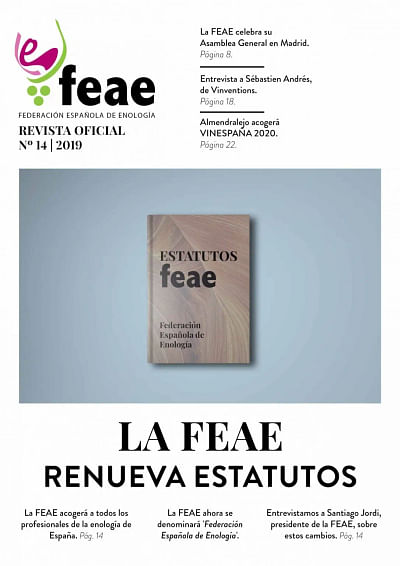 Revista - Federación Española de Enología - Nº 15 - Grafikdesign