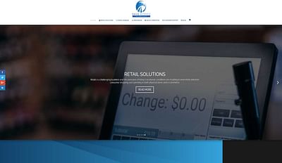 Pagina Web de Eagle Business Technology - Création de site internet