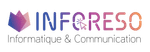 Dn InfoRéso logo
