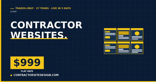 Contractor Site Design cover