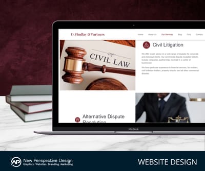 Website Design for Dfinlay - Website Creation