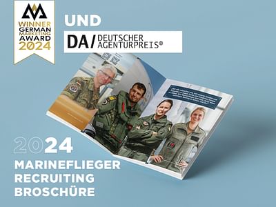Marineflieger Recruitingbroschüre - Markenbildung & Positionierung