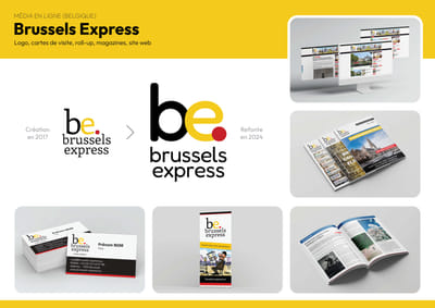 Identité visuelle - Brussels Express - Design & graphisme