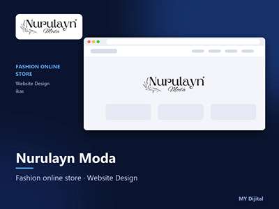Website Design for a Fashion Store - E-Commerce