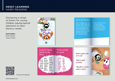 Hairy Reading - Graphic Design