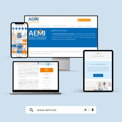Creación de RRSS y digitalización de AEMI - Email Marketing