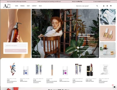 La Lique webshop - Website Creatie