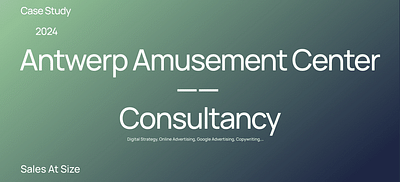 Antwerp Amusement Center - Consultancy - Website Creatie