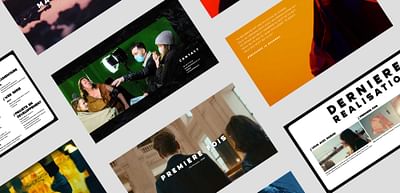 Joris Fleurot - Identité, web design et brochure - Graphic Design