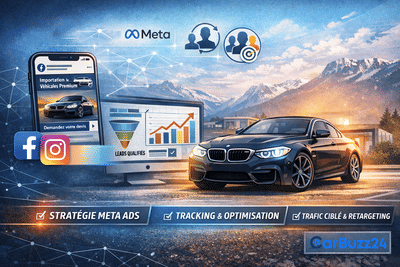 Génération de leads qualifiés pour Carbuzz24, Expert Import Allemagne - Online Advertising