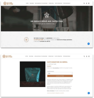 Le Café Qui Fume - Design & graphisme