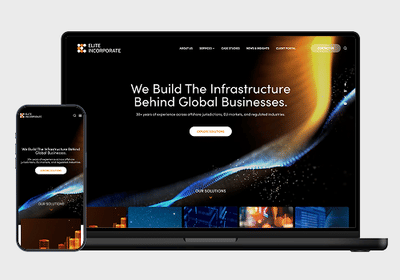 Website Redesign for Elite Incorporate - Website Creation