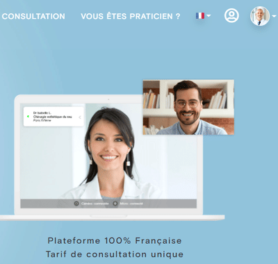 Plateforme Médicale île de France (Télémédecine) - Web Applicatie