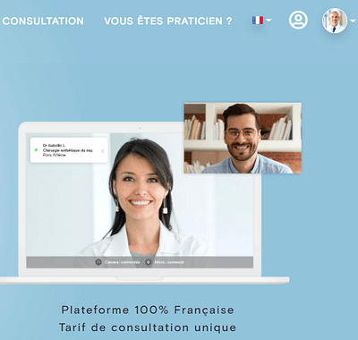 Plateforme Médicale île de France (Télémédecine) - Application web