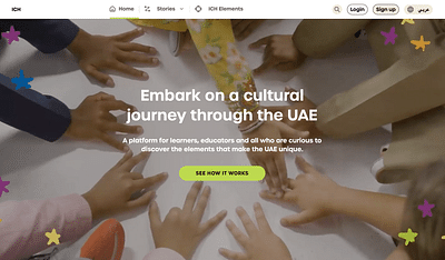 Intangible Cultural Heritage Education Platform - Usabilidad (UX/UI)