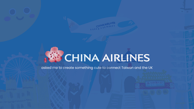 China Airlines UK | Exhibition & Character Design - Print