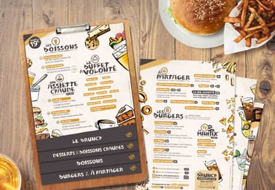 PIXIES BURGER : Création de l'identité visuelle - Image de marque & branding