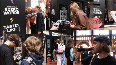 Coca-Cola Zero Words - Online Advertising