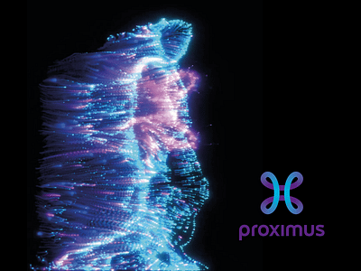 PROXIMUS - Fiber Immersive wall - Image de marque & branding