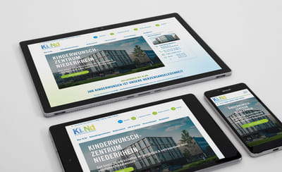 Relaunch Kinderwunschzentrum Niederrhein - Mobile App