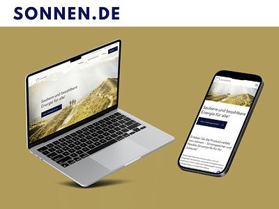 sonnen.de - Application web