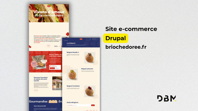 Brioche Dorée - E-commerce Drupal - Website Creatie