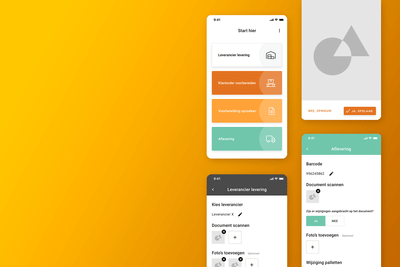 Process order forms, all from one app - Application mobile