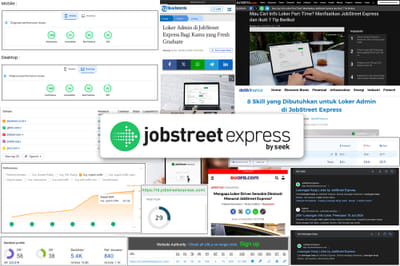 Enterprise SEO Excellence: JobStreet Express - Référencement naturel