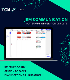 JRM COMMUNICATION : Plateforme web gestion posts - Software Development