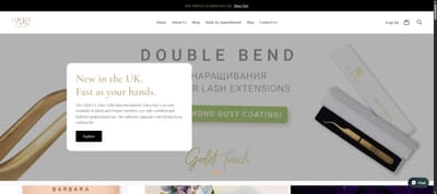 Lovely Lashes — website and online shop for a UK lash brand - E-Commerce