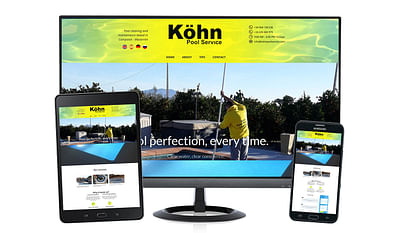 Kohn Pool Service - Web Design & Development - Publicidad Online