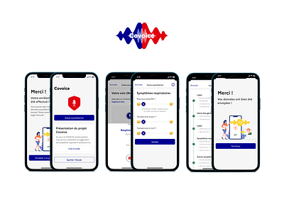Application service de santé des armées - COVOICE - Application mobile