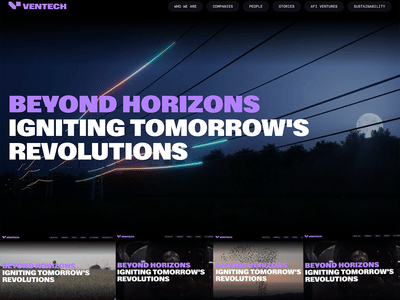 Ventech - Une Key Video pour exprimer le nouveau positionnement - Motion Design