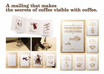 The Secrets of Coffee Mailing - Publicidad