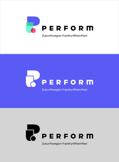 Corporate Design und Website für PERFORM - Image de marque & branding