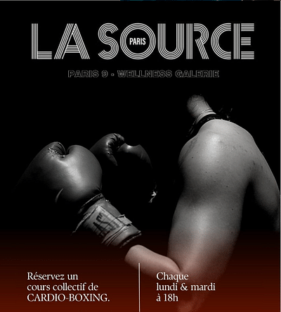 La Source Paris - Sports & Fitness Website - Aplicación Web